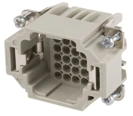Produktfoto 1 von EPIC HDD Industrie-Steckverbinder Kontakteinsatz Stecker, 25-polig 10A, Kabel, Steckverbindereinsatz