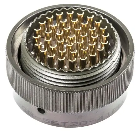 Produktfoto 1 von Amphenol Limited, 62 GB MIL-Spec Rundsteckverbinder Gerade, 41-polig, 700V dc, Kabel, Gehäuse 20 Stecker, MIL-DTL-26482,