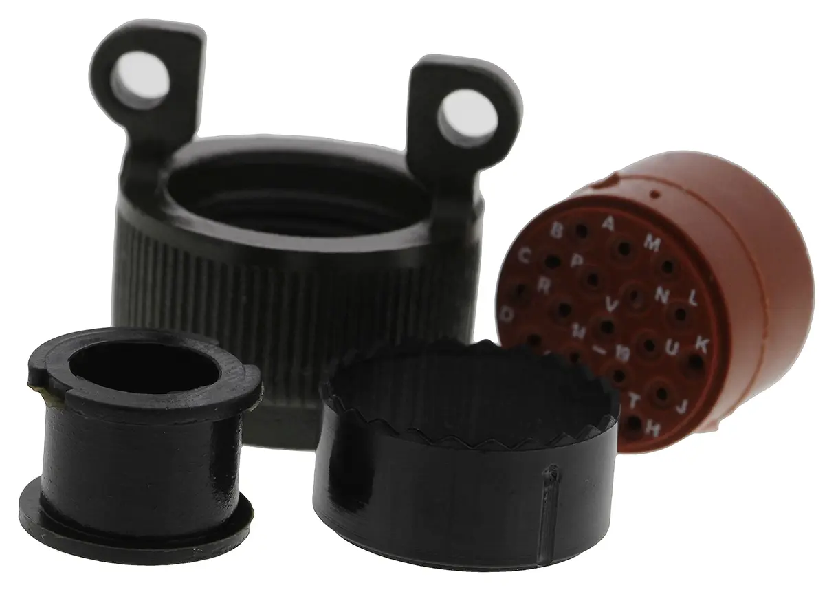 Produktfoto 1 von Amphenol Limited Stecker-Zugentlastungs-Kabelklemme Zugentlastungsclip für Serie 62 GB, 62 GB