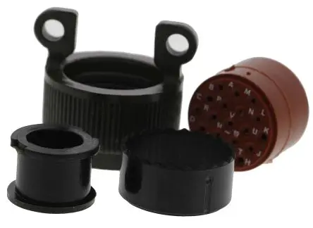 Produktfoto 1 von Amphenol Limited Stecker-Zugentlastungs-Kabelklemme Zugentlastungsclip für Serie 62 GB, 62 GB