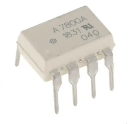 Produktfoto 1 von Broadcom Isolationsverstärker 5.5V 4.5 V 1-Kanal, 8-Pin DIP-8
