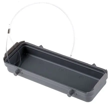 Produktfoto 1 von EPIC HB Schutzabdeckung für Stromversorgungssteckverbinder in robuster Ausführung, 750V, 0.5 mm², 10B