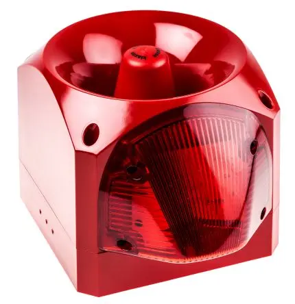 Klaxon PNV Sirene Rot IP65 110 dB @ 1m