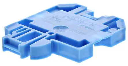 Weidmüller SAK Anschlussklemmenblock für Durchkontaktierung 1 Blau, 4mm², 800V Schraubbefestigung IECEx, EAC Ex, ATEX