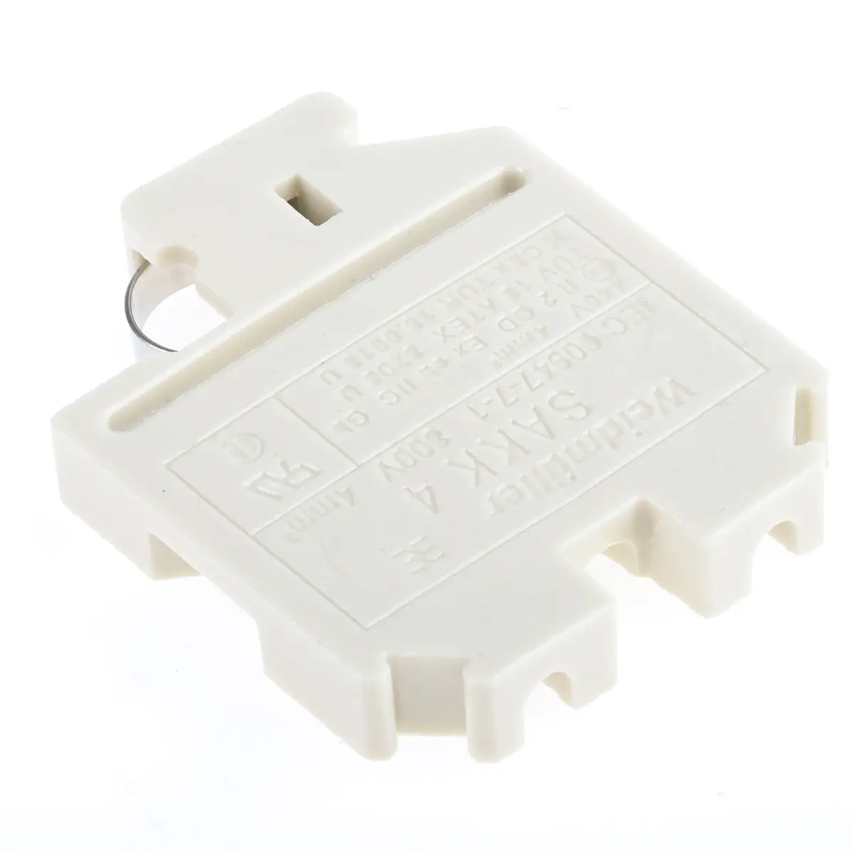 Produktfoto 1 von Weidmüller SAKK Modularer Anschlussklemmenblock 1 Braun, 4 mm², 800 V Schraubbefestigung IECEx/ATEX