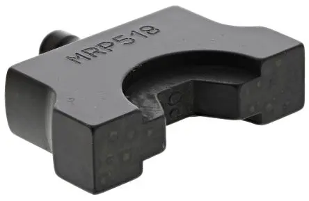 Produktfoto 1 von RS PRO D36 Crimp-Matrizensatz Schwarz, Crimpmatrize