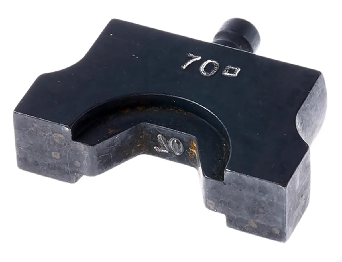 Produktfoto 1 von RS PRO D36 Crimp-Matrizensatz Schwarz, Crimpmatrize