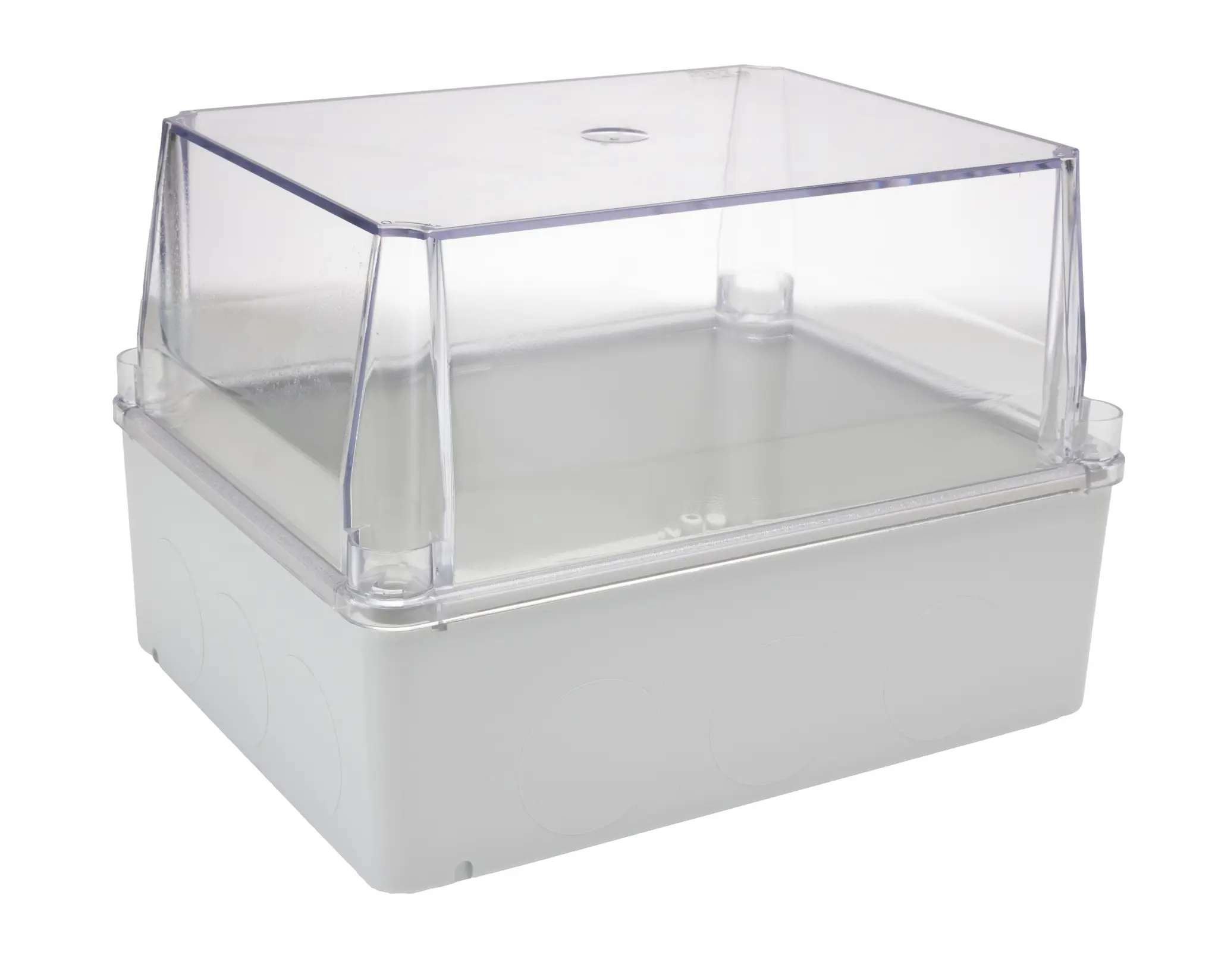 Produktfoto 1 von ABB Halogenfreies Thermoplast, Thermoplast, Nylon 6.6 Abzweigdose Grau IP40, IP44, IP55, IP68, IP65 Breite 170 mm Höhe