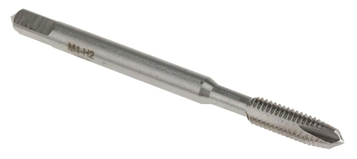 Produktfoto 1 von RS PRO Gewindebohrer HSS Maschinen, Metrisch Spiralkopf, Rechtsgewinde, 1-teilig M4