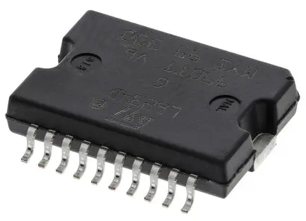 Produktfoto 1 von STMicroelectronics Motortreiber-IC Halbbrücke 52 V, 4 A, 150 kHz, 2.3 W, PowerSO, 20-Pin, 52V, Bürstenloser
