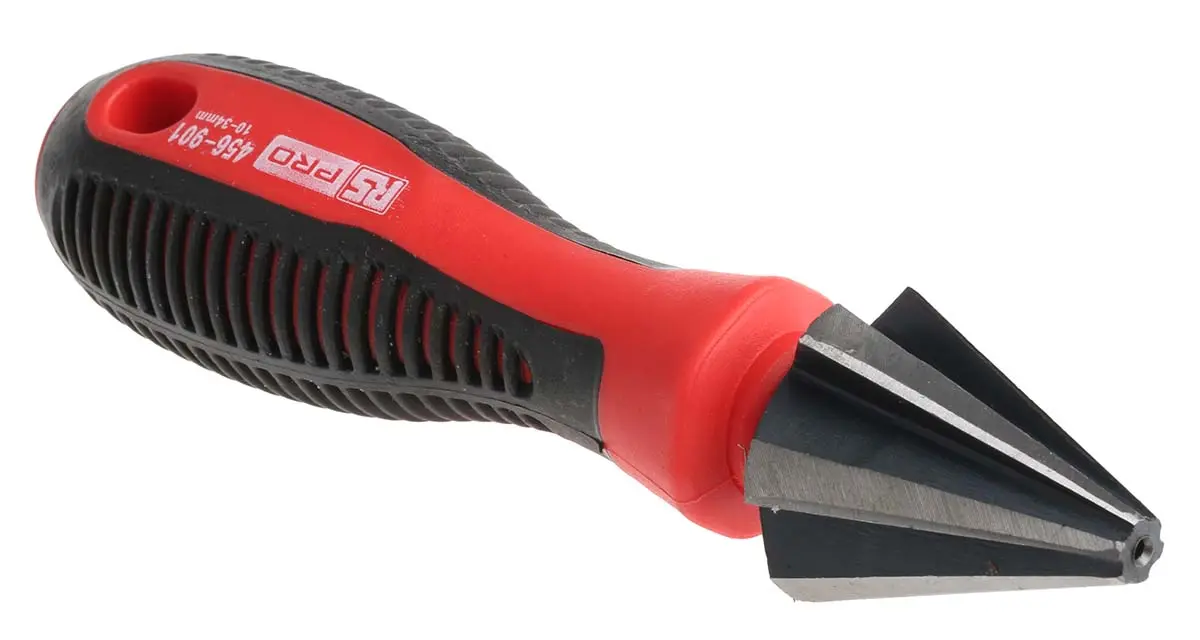 Produktfoto 1 von RS PRO HSS Handreibahle, Verjüngt, Ø 10 ⭢ 34mm x 160 mm
