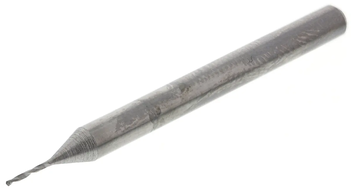 Produktfoto 1 von RS PRO Carbid Leiterplattenbohrer, Ø 0.5mm