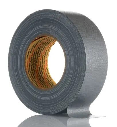 Produktfoto 1 von 3M Scotch 389 Polyethylen Panzerband Silber Typ Gewebeband, Stärke 0.26 mm, 50mm x 50 m
