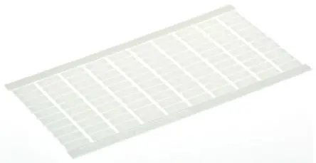 Produktfoto 1 von Entrelec RC Polycarbonat Markierungskarte für Anschlussklemmenblock