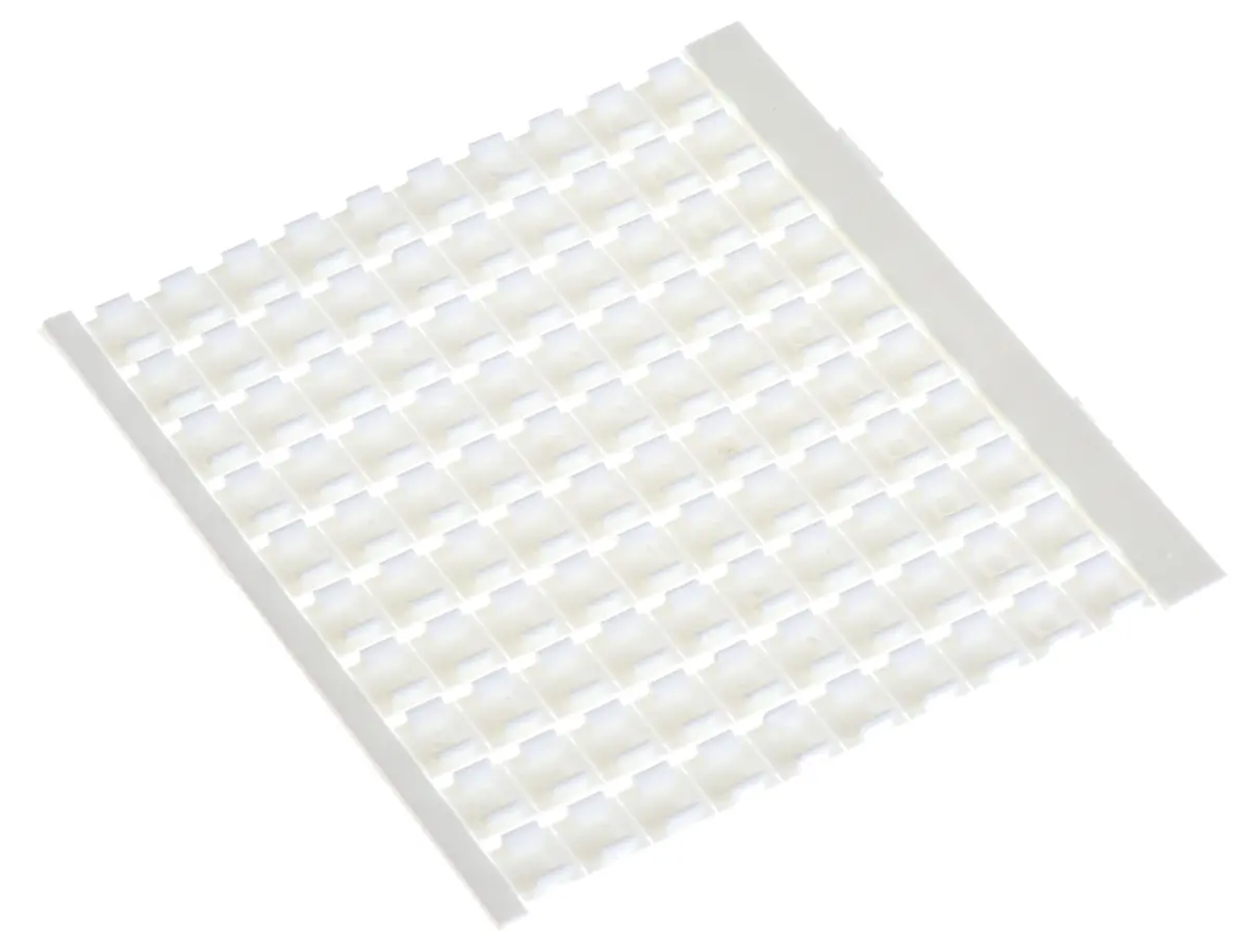 Produktfoto 1 von Entrelec RC Polycarbonat Markierungskarte für Anschlussklemmenblock
