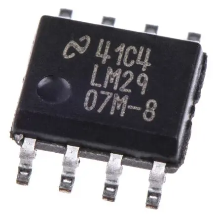 Produktfoto 1 von Texas Instruments FMKZ Frequenz/Spannung Wandler, Spannung, 10 kHz, ±1 %FSR, Einfach, SOIC, 8-Pin