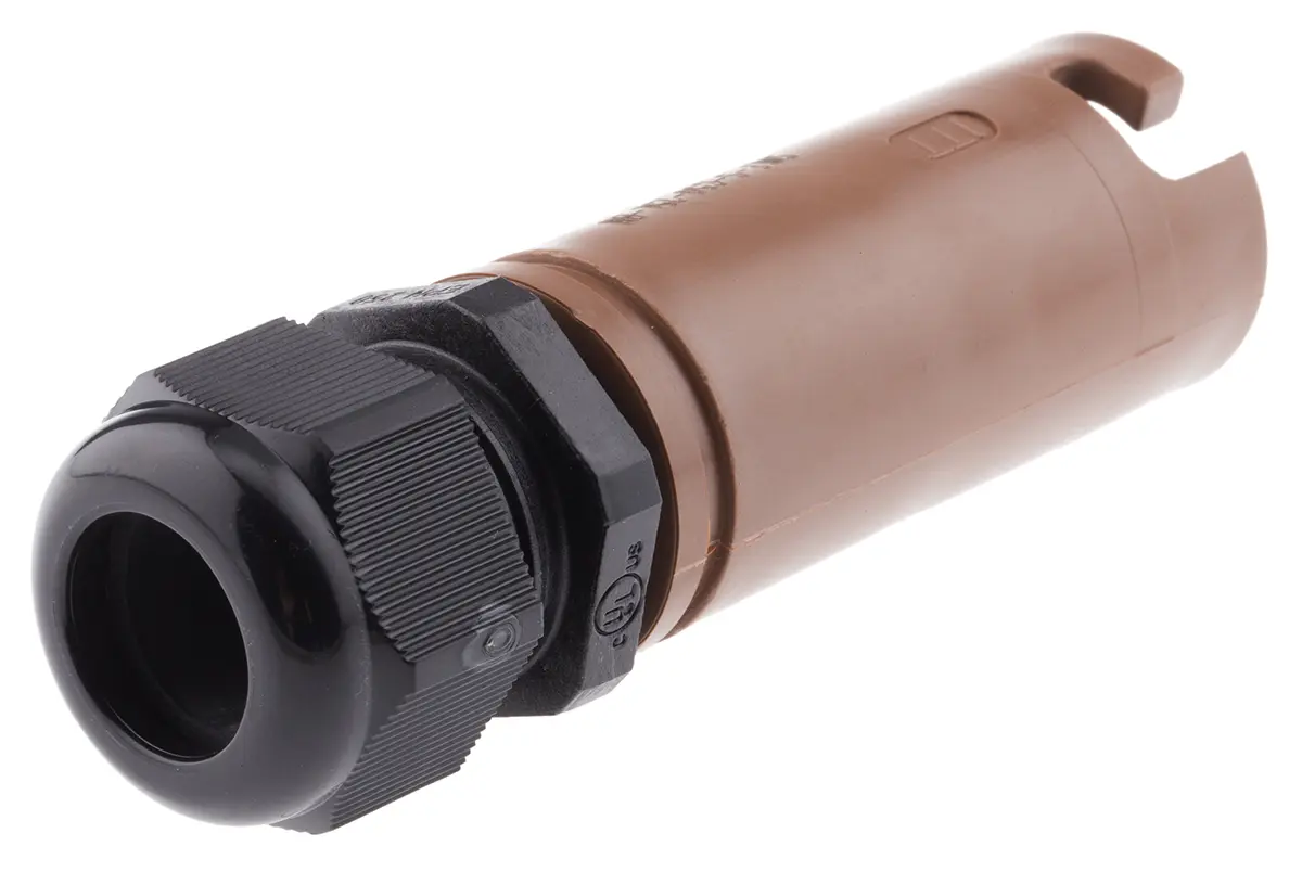 Produktfoto 1 von ITT Cannon Veam Snaplock Leistungssteckverbinder Braun, 1kV 1 / 250A, Kabel IP65