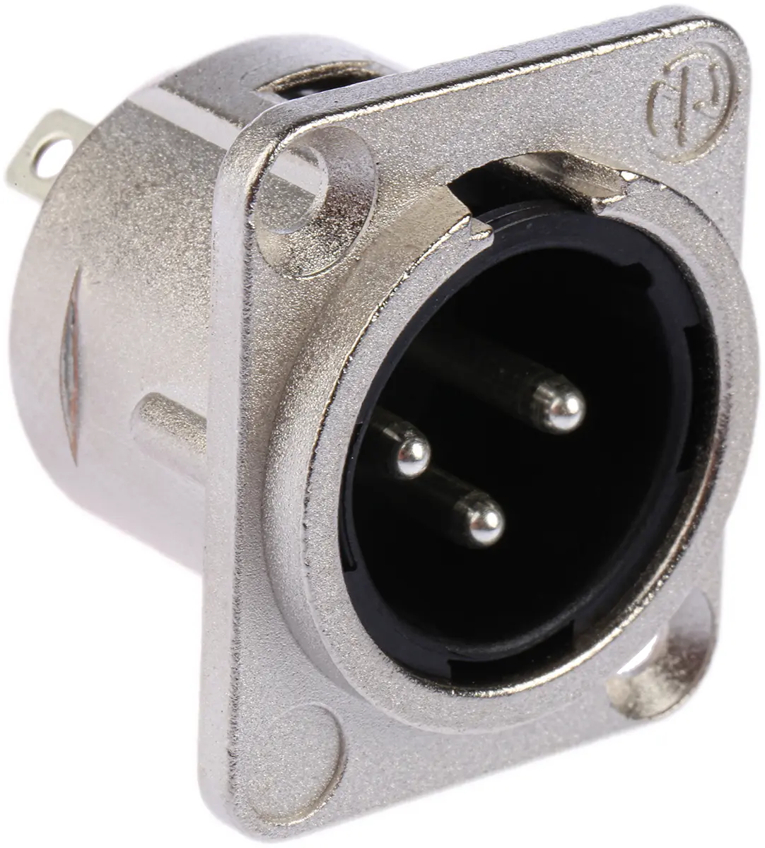 Produktfoto 1 von Neutrik Gerade 3-polig Panel Stecker Silber auf Nickel XLR-Steckverbinder, 50 V