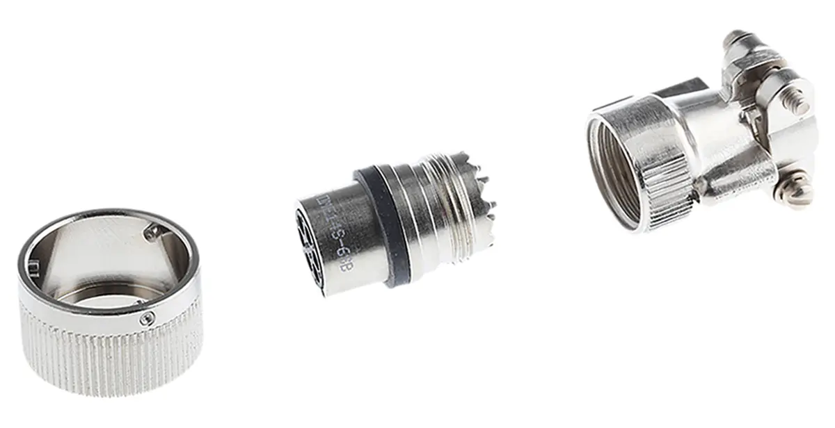 Produktfoto 1 von ITT Cannon, CA-COM Kupferlegierung MIL-Spec Rundsteckverbinder Gerade, 6-polig, Kabel, Gehäuse 14S Stecker, MIL-C-5015