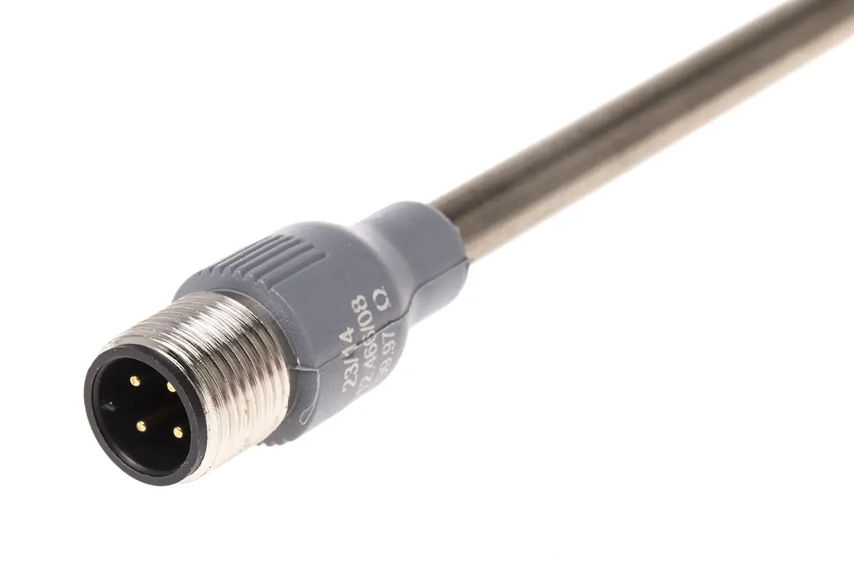 Produktfoto 1 von Reckmann PT100 Sensorelement Widerstandsthermometer Ø 6mm x 150mm, -30°C → +350°C