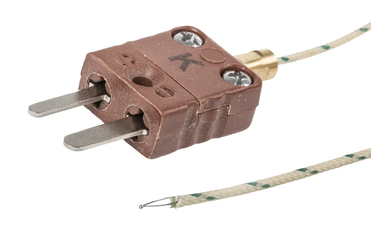 Produktfoto 1 von Reckmann Thermoelement Typ K, Ø 1.4mm x 500mm → +900°C