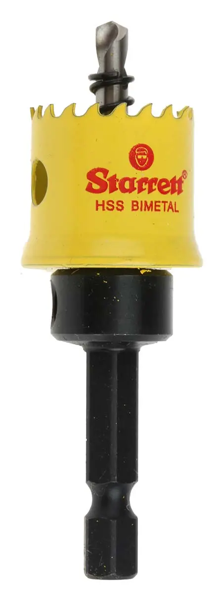 Produktfoto 1 von Starrett HSS Lochsäge mit Zentrierbohrer, Ø 20mm 1-Stk. / Bohrtiefe 13mm