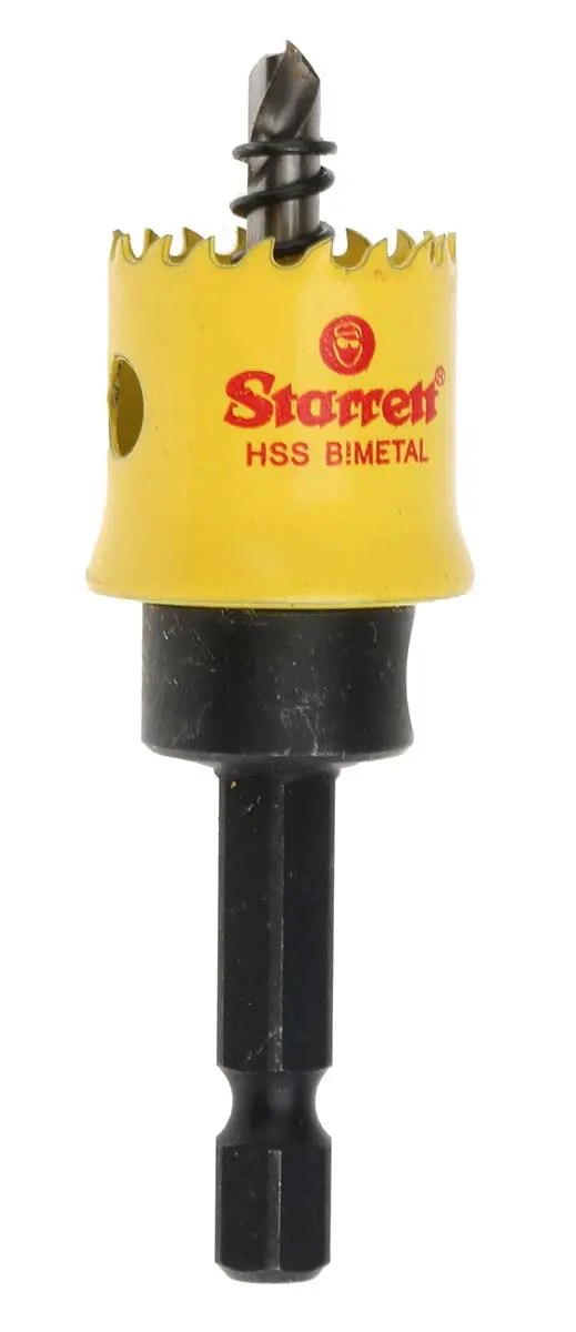 Produktfoto 1 von Starrett HSS Lochsäge mit Zentrierbohrer, Ø 19mm 1-Stk. / Bohrtiefe 13mm