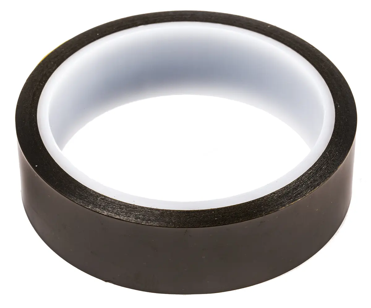 Produktfoto 1 von Hi-Bond ESD Klebeband, Orange, Silikon, Polyimid-Folie, Nichtleitend, 33 m x 25 mm
