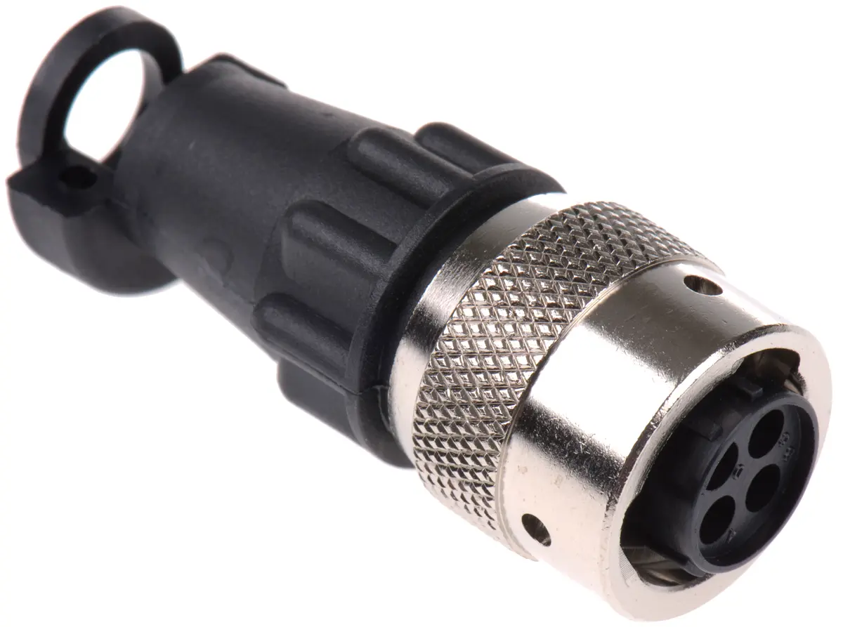 Produktfoto 1 von ITT Cannon QM Rundsteckverbinder Buchse 4-polig Buchse 13A Kabel IP65