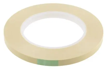 Produktfoto 1 von Hi-Bond HFL1200-9 HFL1200 Polyvinylchlorid Kreppband Grün, Stärke 0.11 mm Gummi-Kleber 9mm x 66 m