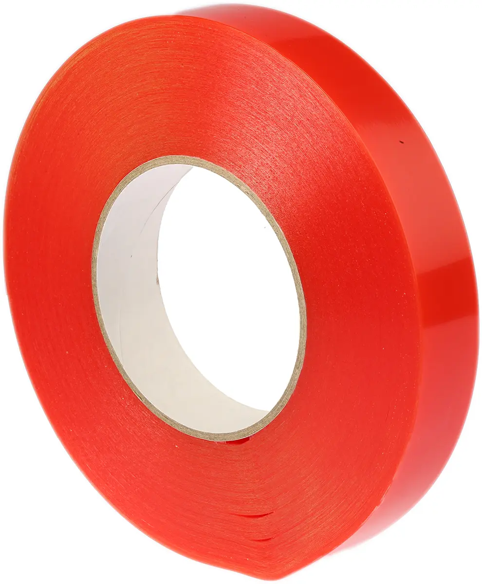 Produktfoto 1 von Hi-Bond HB397F Kunststoff-Klebeband doppelseitig, transparent, +30°C bis +90°C, Stärke 0.23mm, 25mm x 50m