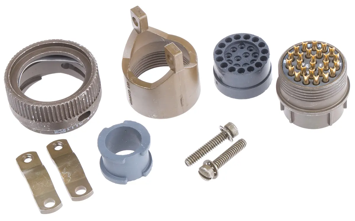 Produktfoto 1 von ITT Cannon, KPT Kupferlegierung MIL-Spec Rundsteckverbinder Gerade, 26-polig, 850 V, Kabel, Gehäuse 16 Stecker Stecker