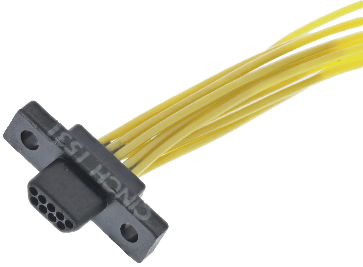 Produktfoto 1 von Cinch DCDA D-Sub-Steckverbinder Gerade, 9-polig 1.27 mm Raster, Kabel Stecker