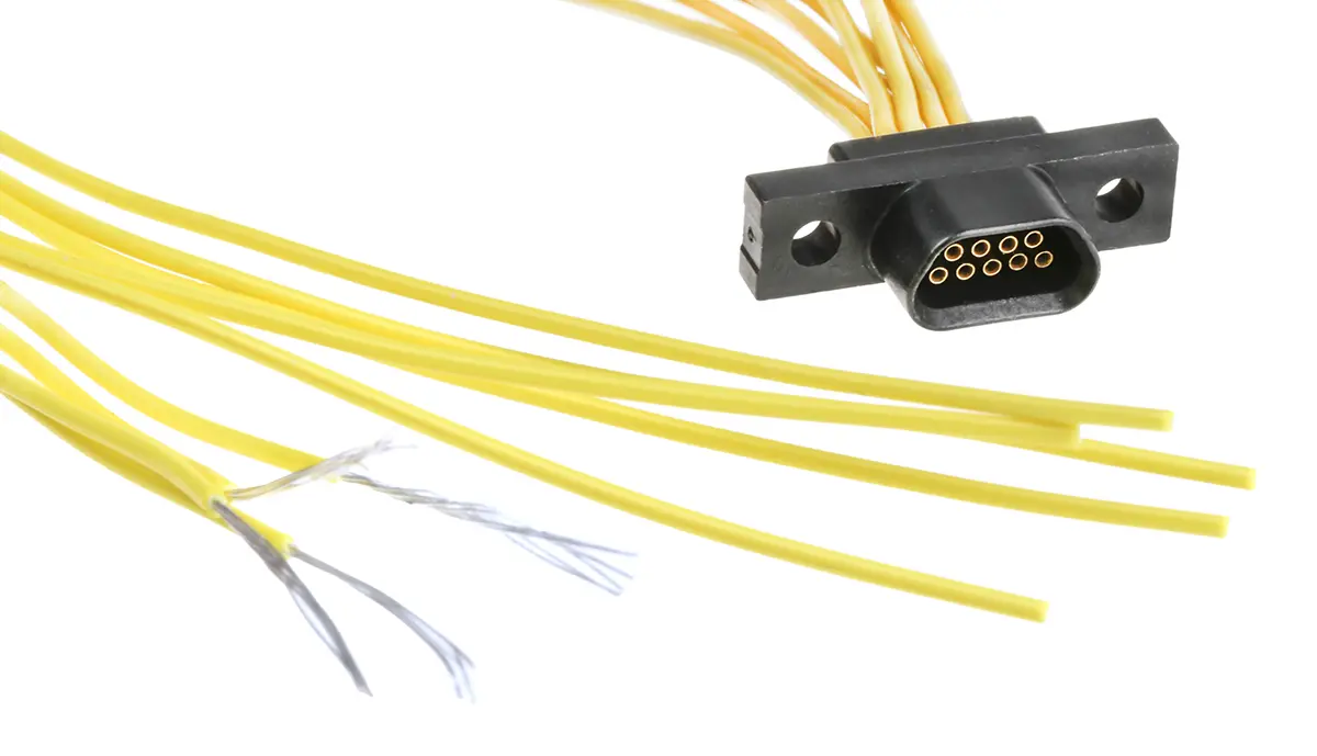Produktfoto 1 von Cinch DCDA D-Sub-Steckverbinder Gerade, 9-polig 1.27 mm Raster, Kabel Buchse