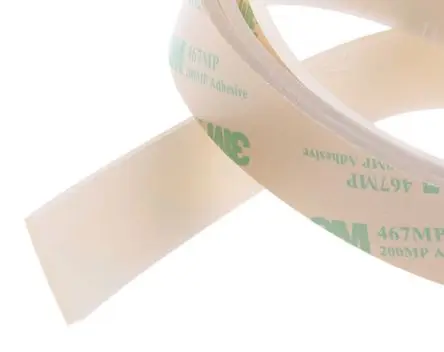 Produktfoto 1 von Taica 20mm Vibrationsschutz-Lagerkissen Gelband Silikon 3 mm 100 °C -40 °C 1000 mm