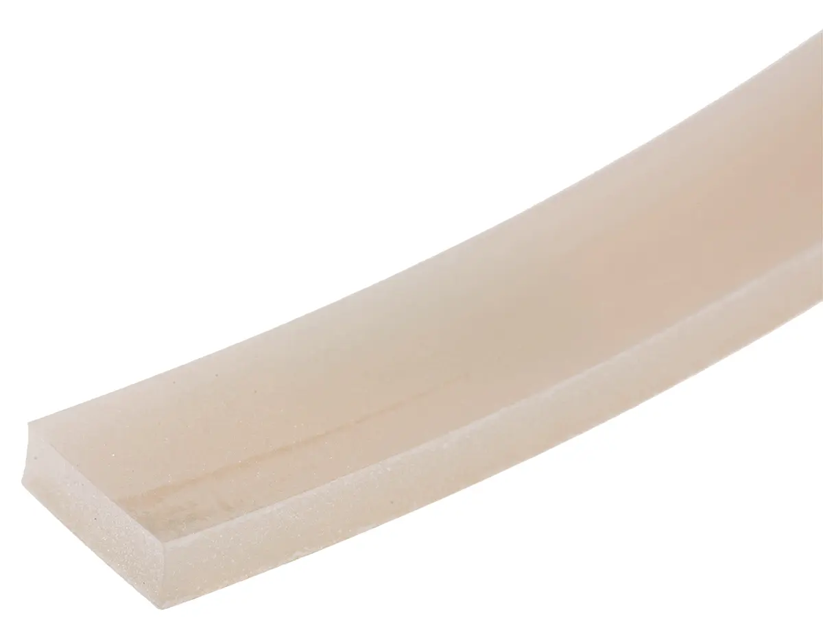 Produktfoto 1 von Taica Vibrationsschutz-Lagerkissen Gelband zur Vibrationsdämpfung Silikon 3mm 1000 x 10 x 3mm