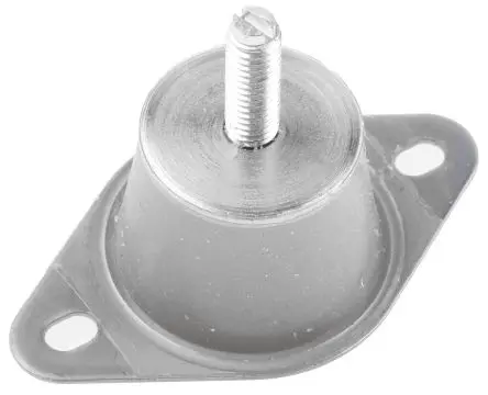 Taica Silikon Zylindrisch Gummipuffer, Außengewinde-Puffer Bohrung 6 mm M6, Ø 30 mm x 40 mm