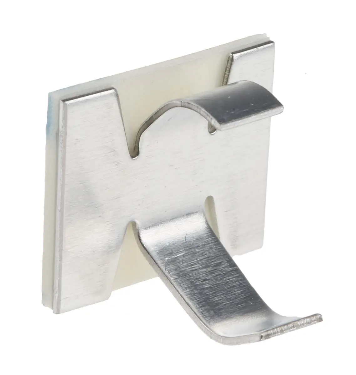 Produktfoto 1 von RS PRO Kabelhalter Clip mit klappbaren Beinen selbstklebend, Kabel-Ø 9.5mm Alu 16 mm x 14.9mm x 19mm