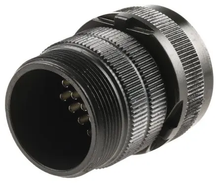 Produktfoto 1 von Amphenol Industrial, MS3106A Kupferlegierung MIL-Spec Rundsteckverbinder Gerade, 24-polig, 200 V ac, 250V dc, Kabel,