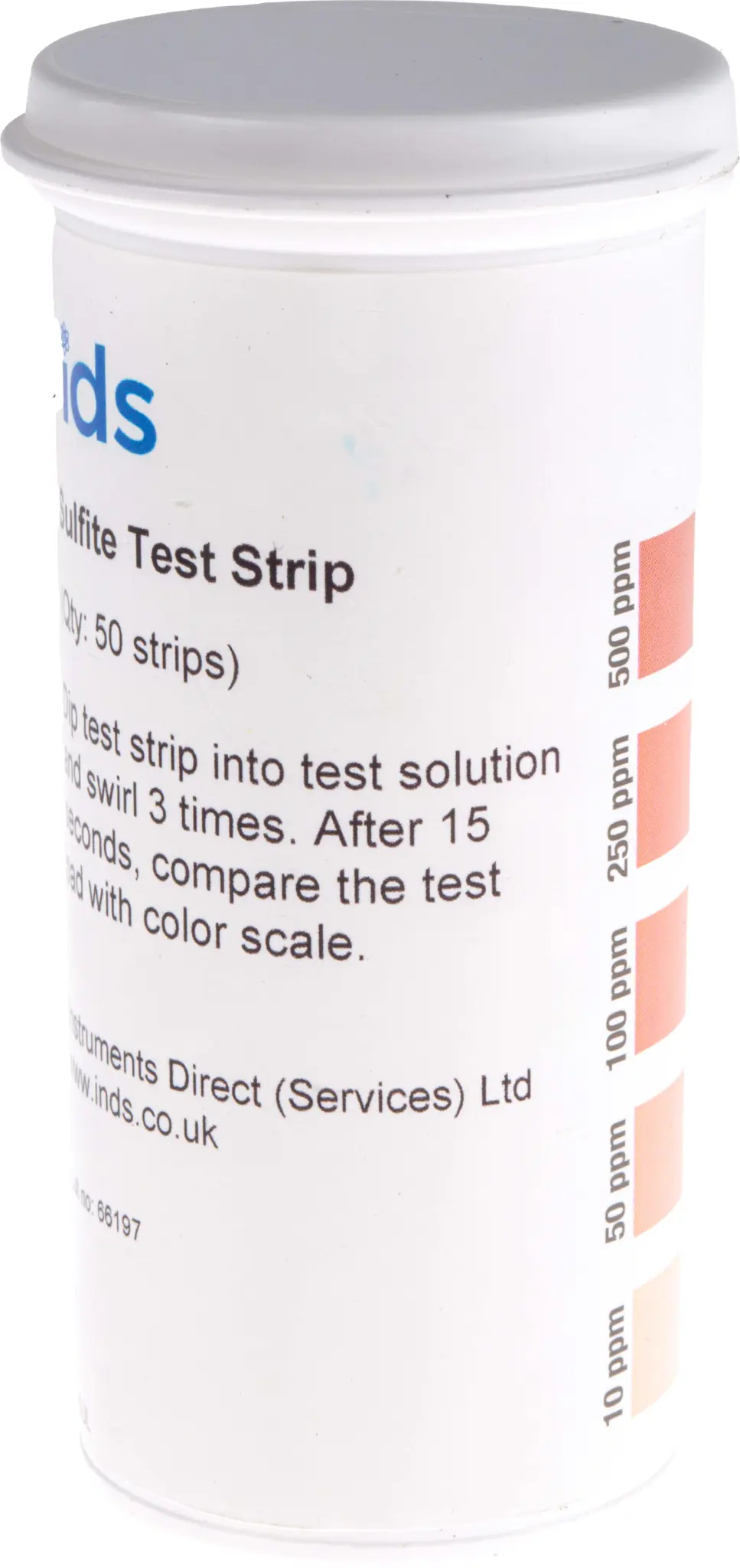 Produktfoto 1 von Instruments Direct Einfach Teststreifen, Sulphit, Anzahl/Packung 50