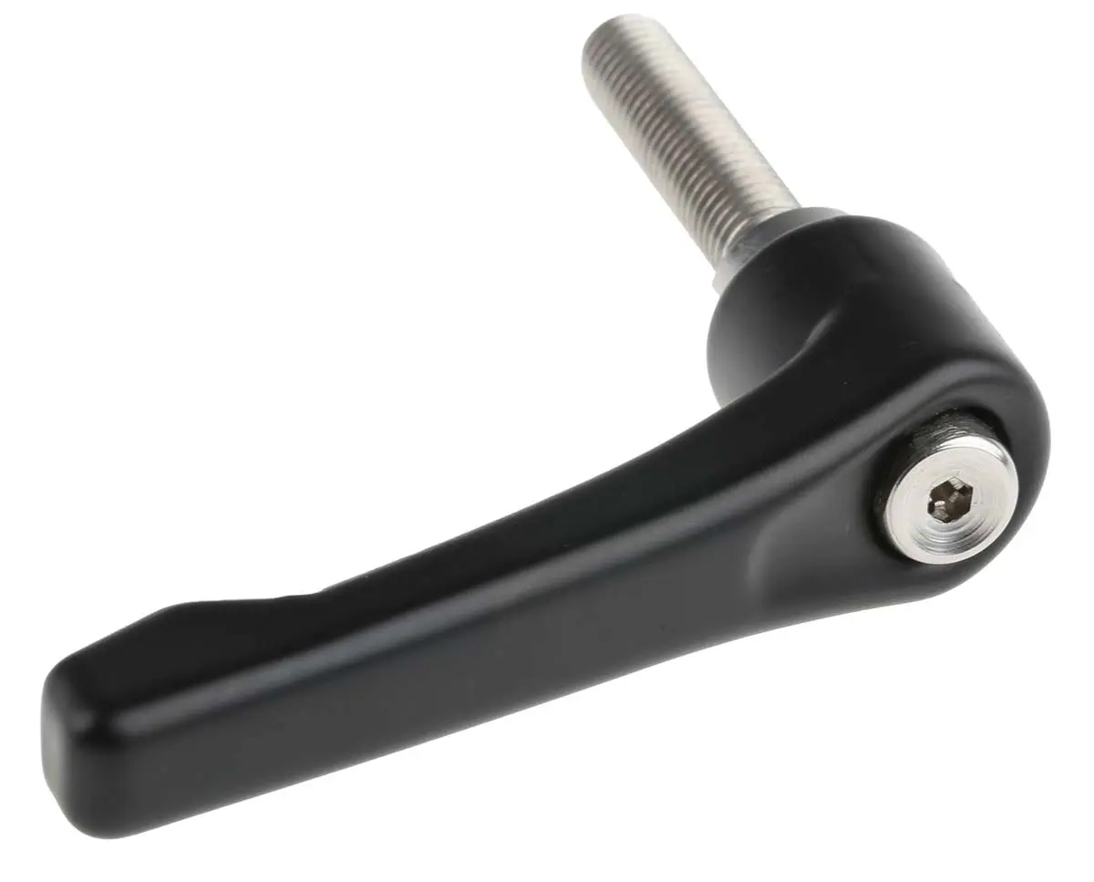 Produktfoto 1 von RS PRO Spannhebel Zinkdruckguss 65 mm x 40 mm, M8 Stecker