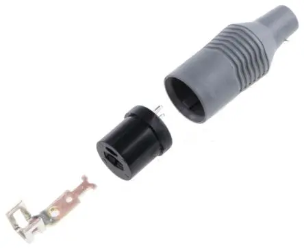 Produktfoto 1 von RS PRO 658 Standard DIN-Buchse 2-polig Kabel Buchse