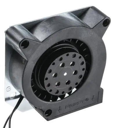 Produktfoto 1 von ebm-papst RL 90 N Zentrifugallüfter, Zentrifugal, 115V ac, AC 120.6 mm, 60 dB 120.6mm, 2550 U/min 37 mm, Hülse
