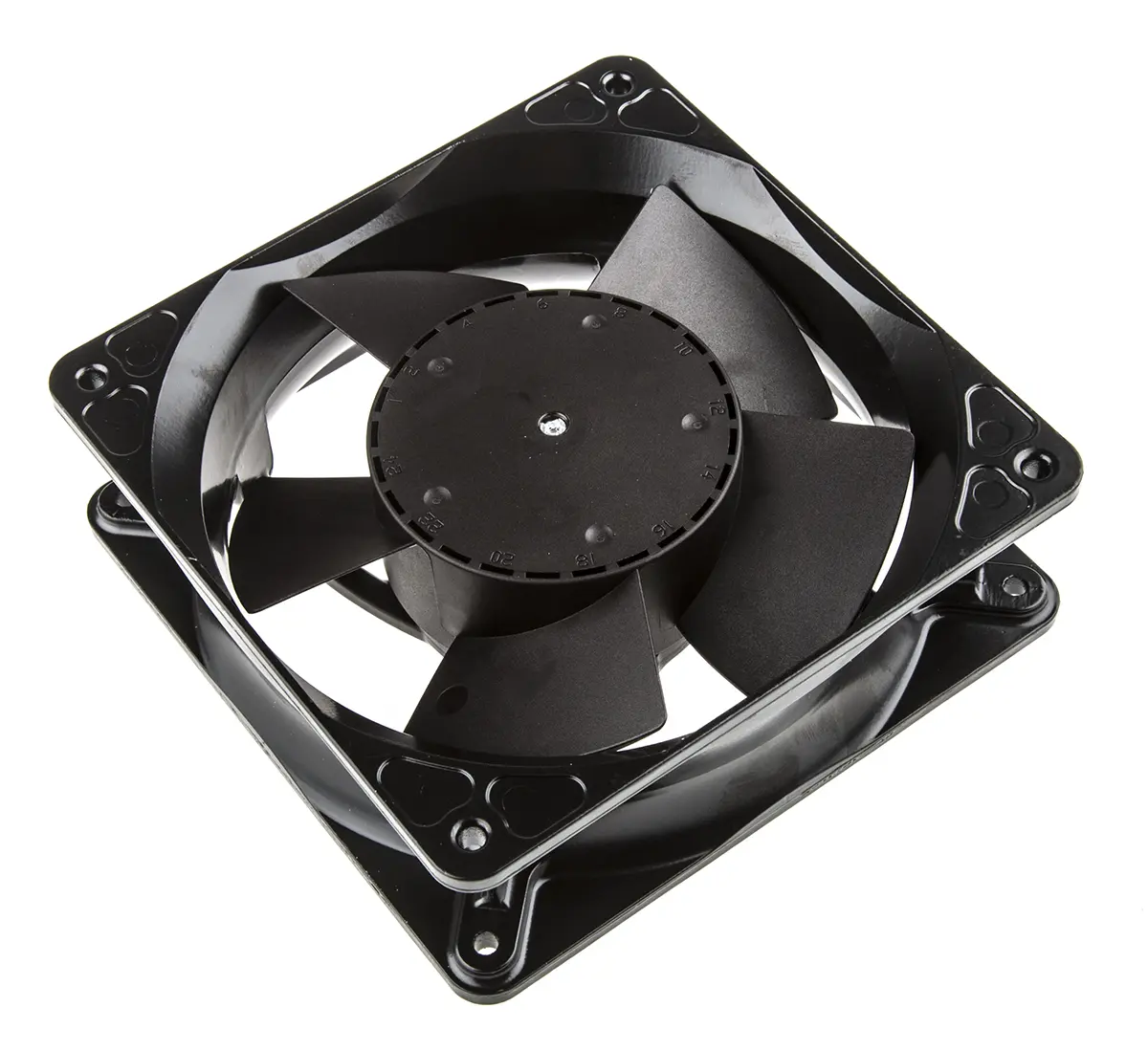 Produktfoto 1 von ebm-papst 4100 N DC-Axiallüfter, Gleitlager, 24 V dc / 3.3W, 119 x 119 x 38mm, 2800U/min, 160m³/h
