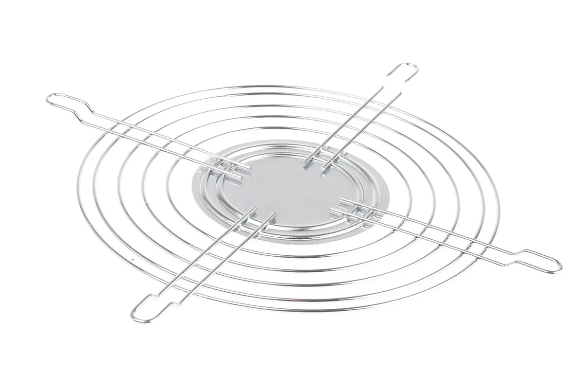 Produktfoto 1 von ebm-papst LZ25 Fingerschutz, Gr. 135 mm, Edelstahl, Schraublochabstand 122 mm 132 mm, Grau 132 mm 5 mm