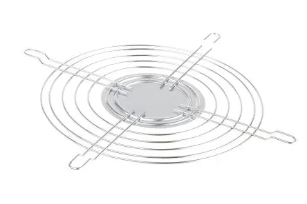 Produktfoto 1 von ebm-papst LZ25 Fingerschutz, Gr. 135 mm, Edelstahl, Schraublochabstand 122 mm 132 mm, Grau 132mm 5 mm