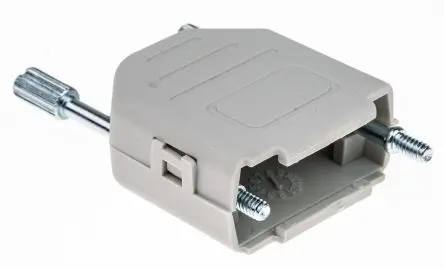 Produktfoto 1 von MH Connectors MHDPPK-SLIM D-Sub-Gehäuse Gerade, 9-polig, D: D-Sub-Gehäuse Zugentlastung, Beige, Größe E, aus Polyamid