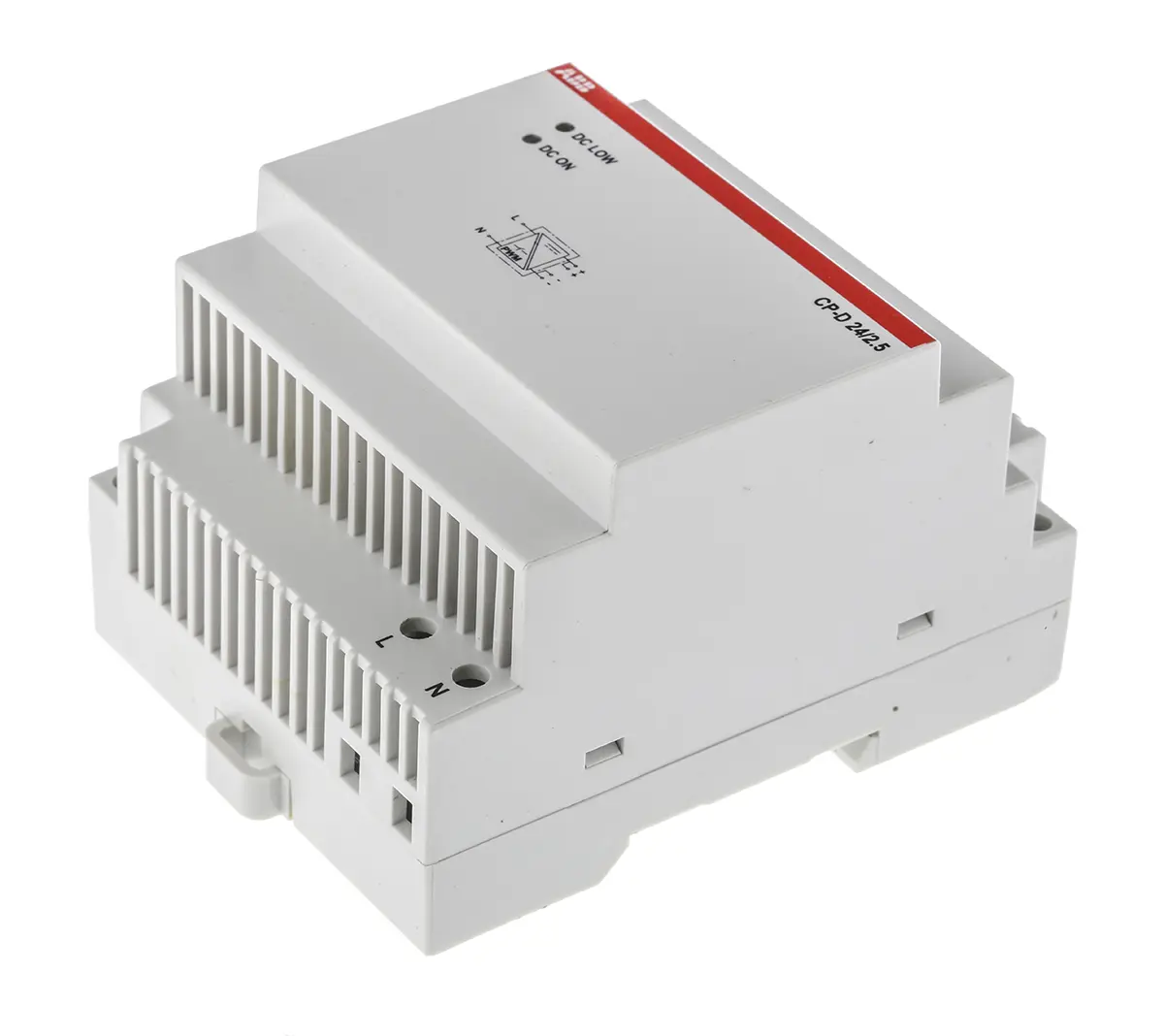 Produktfoto 1 von ABB CP-D DIN-Schienen Netzteil Getaktet 24V dc / 2.5A 60W 90 → 264 V ac / 120 → 370V dc