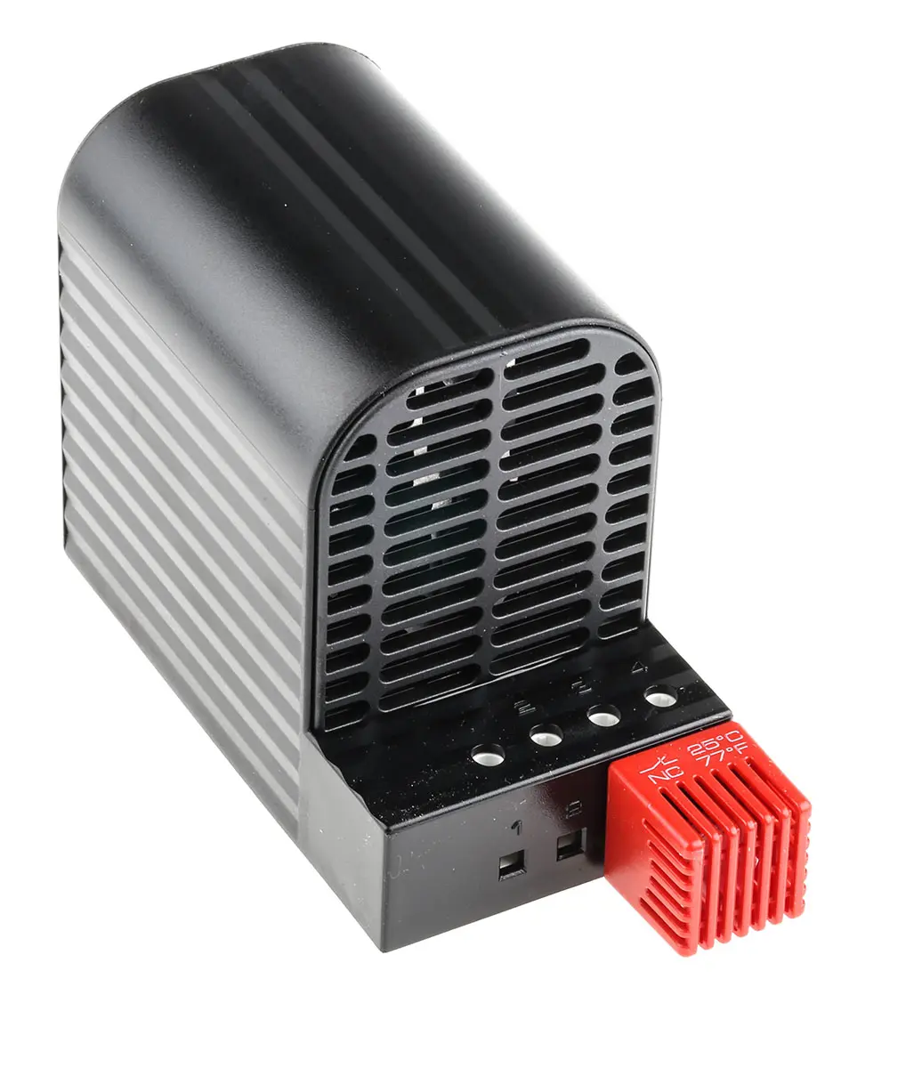 Produktfoto 1 von STEGO Schaltschrank-Heizung, 100W, 80°C, 120 → 240V ac, H.  x 110mm, B , 60mm, T.  x 90mm