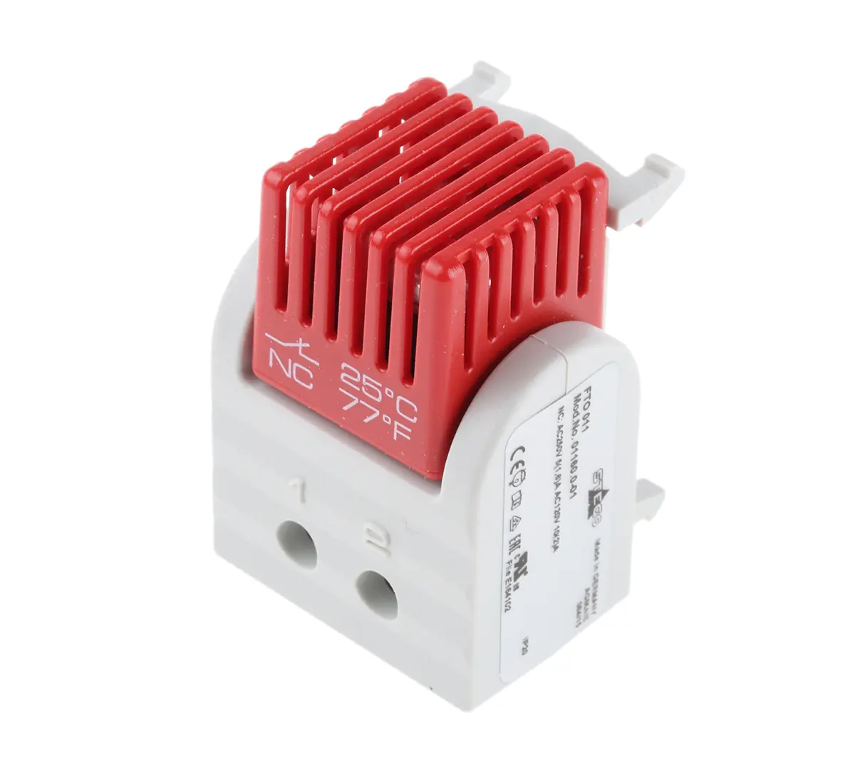 Produktfoto 1 von STEGO Schaltschrank-Thermostat Öffner, 70 °C, -45 °C 120/250 V ac